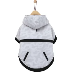 Frisco Mid-Heavyweight White Camouflage Dog & Cat Parka -Frisco Shop 353949 PT4. AC SS1800 V1659725990