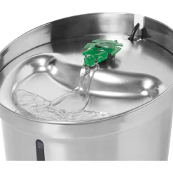 Frisco Stainless Steel Cactus & Leaf Dog & Cat Fountain -Frisco Shop 355814 PT2. AC SS1800 V1665174837