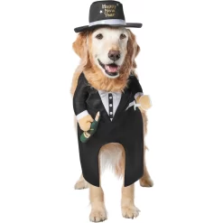 Frisco Front Walking New Years Tuxedo Dog & Cat Costume -Frisco Shop 358028 PT3. AC SS1800 V1660765610