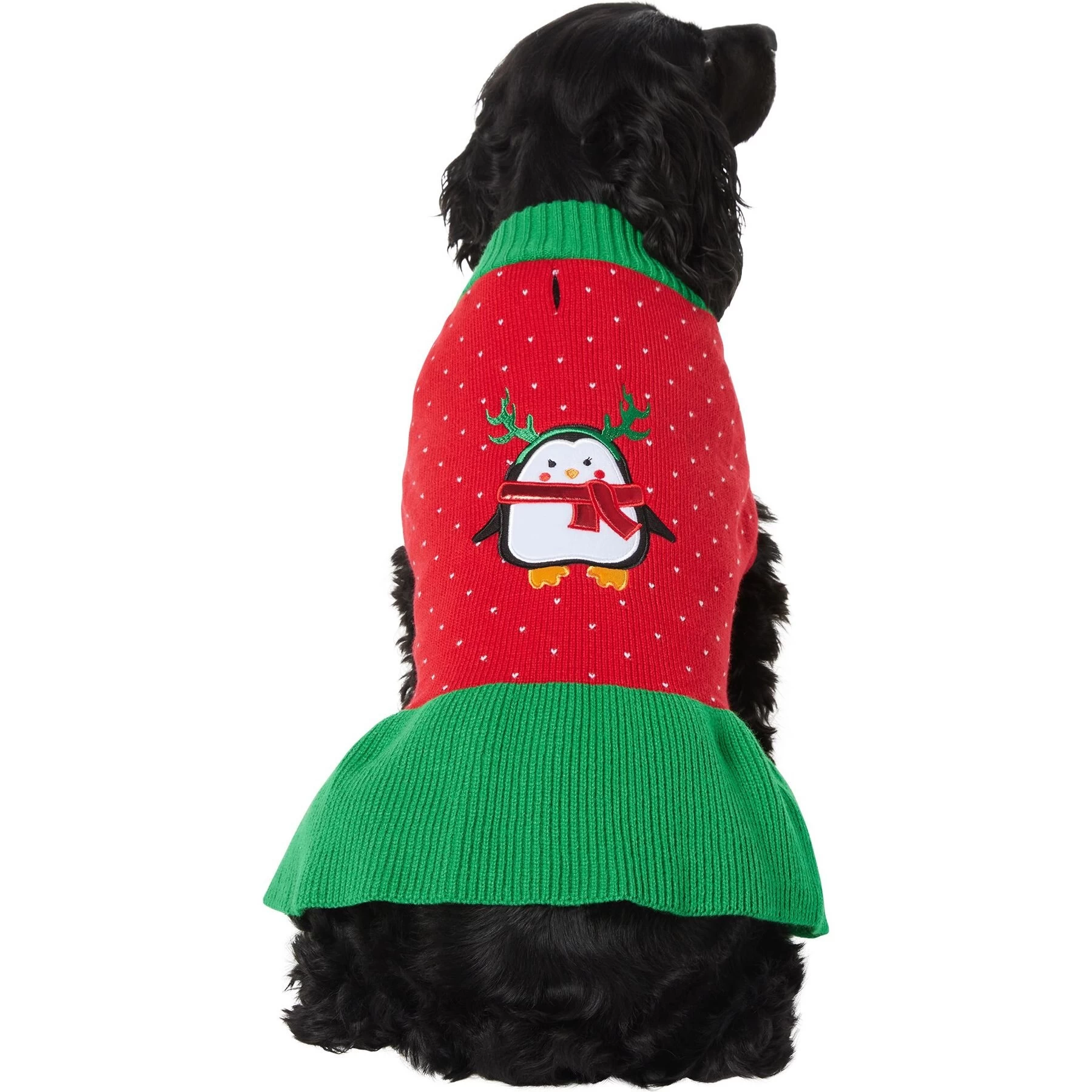 Frisco Penguin Dog & Cat Sweater Dress 3 Frisco Penguin Dog & Cat Sweater Dress - Image 3
