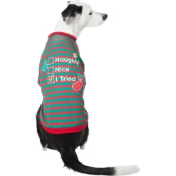 Frisco Naughty, Nice, I Tried Dog & Cat T-Shirt -Frisco Shop 358301 PT2. AC SS1800 V1660765259