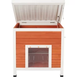 Frisco Outdoor Wooden Cat House With Retractable Roof -Frisco Shop 361008 PT4. AC SS1800 V1658150709