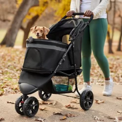 Frisco No-Zip, Collapsible Cat & Dog Stroller