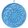 Frisco Non-skid Flower Silicone Dog & Cat Lick Mat, Blue