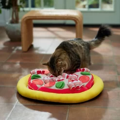 Frisco Pizza Reversible Snuffle Mat, Yellow, Medium -Frisco Shop 363398 PT3. AC SS1800 V1660750517