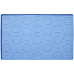 Frisco Silicone Dog & Cat Food Mat, Blue