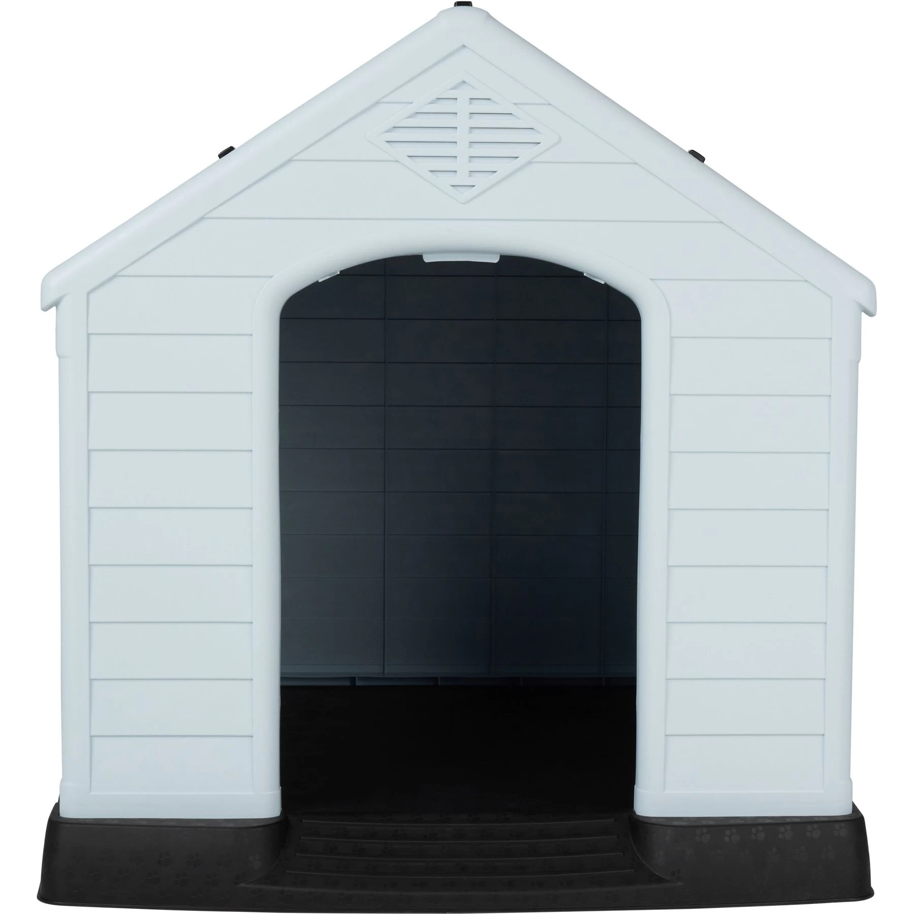 Frisco Plastic Outdoor Dog House With Elevated Platform 5 Frisco Plastic Outdoor Dog House With Elevated Platform - Image 5