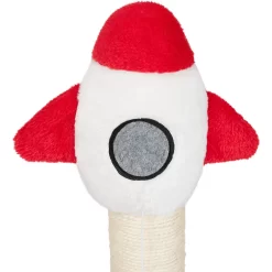 Frisco Rocket Ship 23" Sisal Cat Scratching Post With Play Base 8 Frisco Rocket Ship 23" Sisal Cat Scratching Post With Play Base -Frisco Shop 371365 PT2. AC SS1800 V1664373475