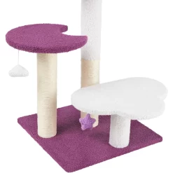 Frisco Star, Moon And Cloud 25" Plush Cat Tree 8 Frisco Star, Moon And Cloud 25" Plush Cat Tree -Frisco Shop 371373 PT3. AC SS1800 V1670967425