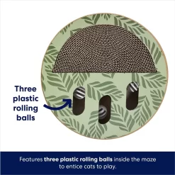Frisco Interactive Maze & Scratch Cardboard Cat Toy Box With Catnip, Palms 8 Frisco Interactive Maze & Scratch Cardboard Cat Toy Box With Catnip, Palms -Frisco Shop 506130 PT2. AC SS1800 V1671551754