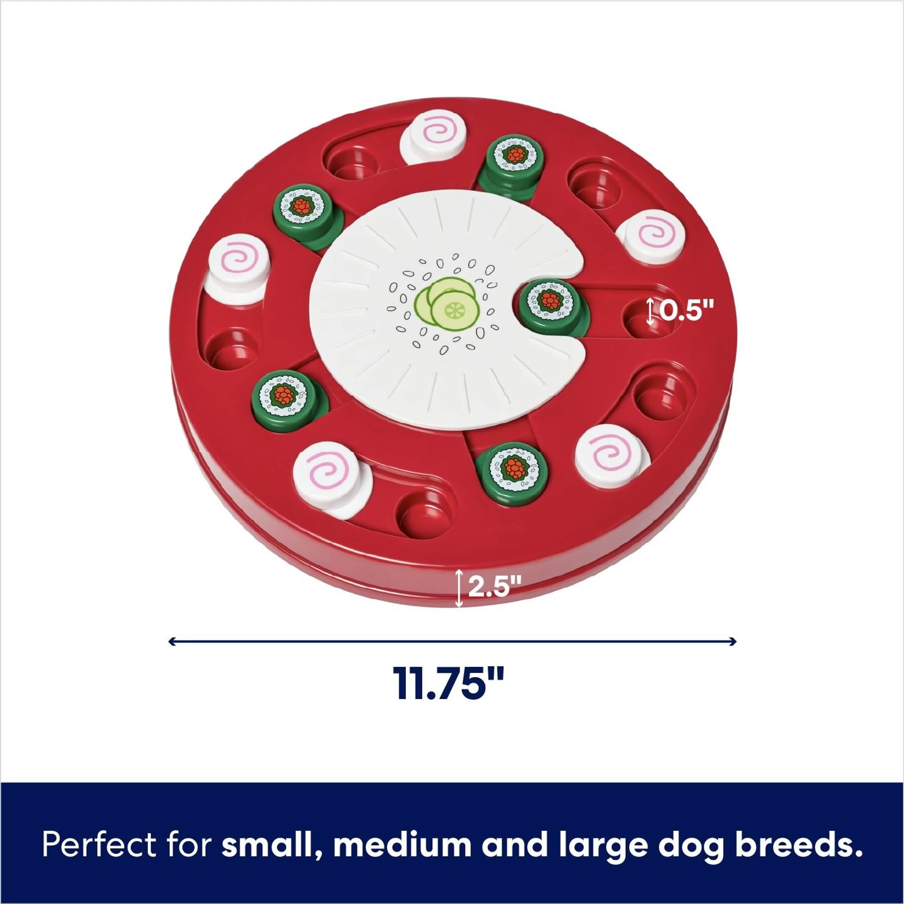 Frisco Bento Interactive Puzzle Dog Toy, Moderate 2 Frisco Bento Interactive Puzzle Dog Toy, Moderate - Image 2