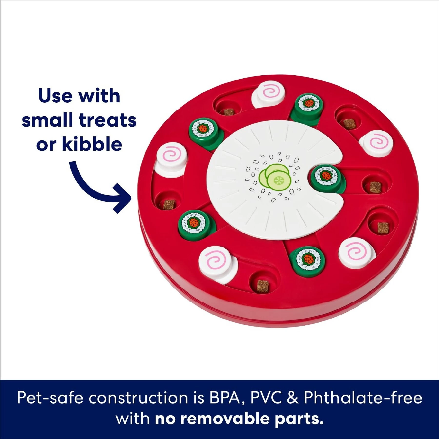 Frisco Bento Interactive Puzzle Dog Toy, Moderate 4 Frisco Bento Interactive Puzzle Dog Toy, Moderate - Image 4