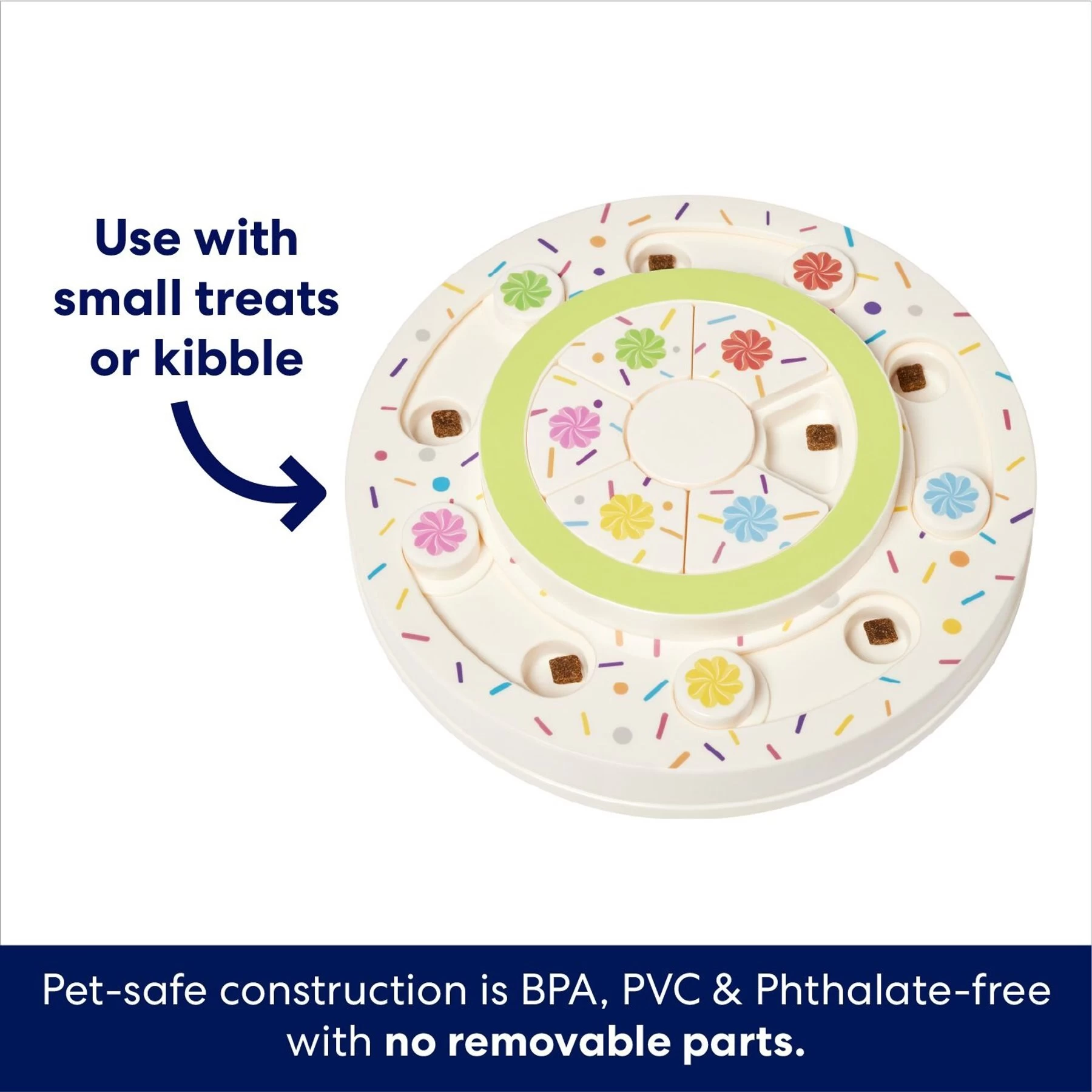 Frisco Tiered Cake Interactive Puzzle Dog Toy, Easy 4 Frisco Tiered Cake Interactive Puzzle Dog Toy, Easy - Image 4