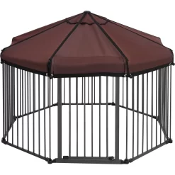 Frisco Outdoor Galvanized Steel 8-Panel Configurable Gate And Playpen With Oxford Roof 12 Frisco Outdoor Galvanized Steel 8-Panel Configurable Gate And Playpen With Oxford Roof -Frisco Shop 507086 PT3. AC SS1800 V1666021842