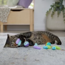 Frisco Fabric & Play Plastic Balls Cat Toy 6 Frisco Fabric & Play Plastic Balls Cat Toy -Frisco Shop 526030 PT3. AC SS1800 V1669148132