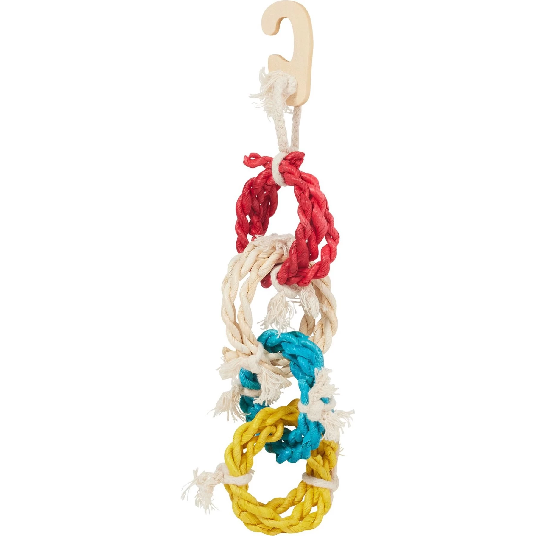 Frisco Spotted Cornleaf Twist Ring Small Pet Toy 1 Frisco Spotted Cornleaf Twist Ring Small Pet Toy