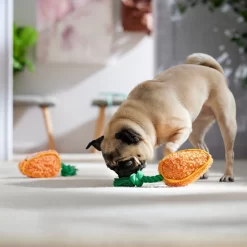 Frisco Easter Carrot Plush With Rope Squeaky Dog Toy -Frisco Shop 550486 PT4. AC SS1800 V1702500565