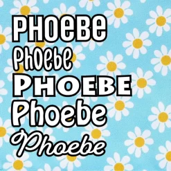 Frisco Personalized Blue Daisy Bandana -Frisco Shop 555206 PT4. AC SS1800 V1669839927