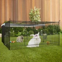 Frisco Portable Outdoor Small Pet Cage (with Cover)
