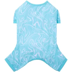Frisco Blue Ocean Waves Dog & Cat Jersey PJs