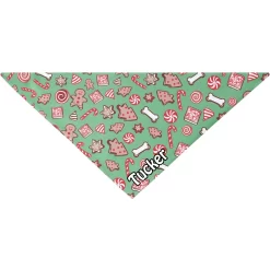 Frisco Gingerbread Treats Personalized Dog & Cat Bandana -Frisco Shop 564502 PT3. AC SS1800 V1660250967