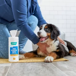 FURminator Long Hair Dog Deshedding Tool & Frisco Shed Reducing Waterless Grooming Wipes For Dogs & Cats, 50 Count -Frisco Shop 575134 PT6. AC SS1800 V1657660396