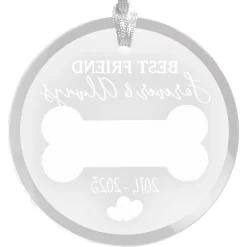 Frisco "Best Friend" Round Shaped Personalized Ornament -Frisco Shop 582606 PT3. AC SS1800 V1697131877