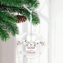 Frisco "Holiday Lights" Round Shaped Personalized Ornament 9 Frisco "Holiday Lights" Round Shaped Personalized Ornament -Frisco Shop 582638 PT2. AC SS1800 V1697131930