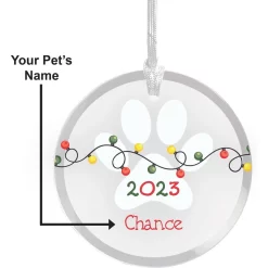 Frisco "Holiday Lights" Round Shaped Personalized Ornament 11 Frisco "Holiday Lights" Round Shaped Personalized Ornament -Frisco Shop 582638 PT4. AC SS1800 V1697131932