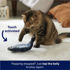 Frisco Interactive Flopping Fish Electronic Cat Toy With Catnip 10 Frisco Interactive Flopping Fish Electronic Cat Toy With Catnip -Frisco Shop 632798 PT4. AC SS1800 V1679513800
