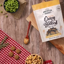 Frisco Large Eco-Conscious Dog Training & Potty Pads & American Journey Peanut Butter Recipe Grain-Free Oven Baked Crunchy Biscuit Dog Treats -Frisco Shop 678574 PT8. AC SS1800 V1667864507