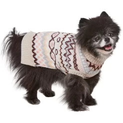 Frisco Sherpa Lined Fairisle Dog & Cat Sweater -Frisco Shop 718422 PT2. AC SS1800 V1703184630