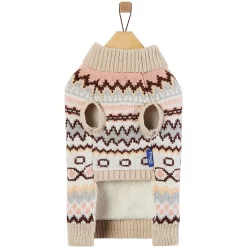 Frisco Sherpa Lined Fairisle Dog & Cat Sweater -Frisco Shop 718422 PT4. AC SS1800 V1692978165