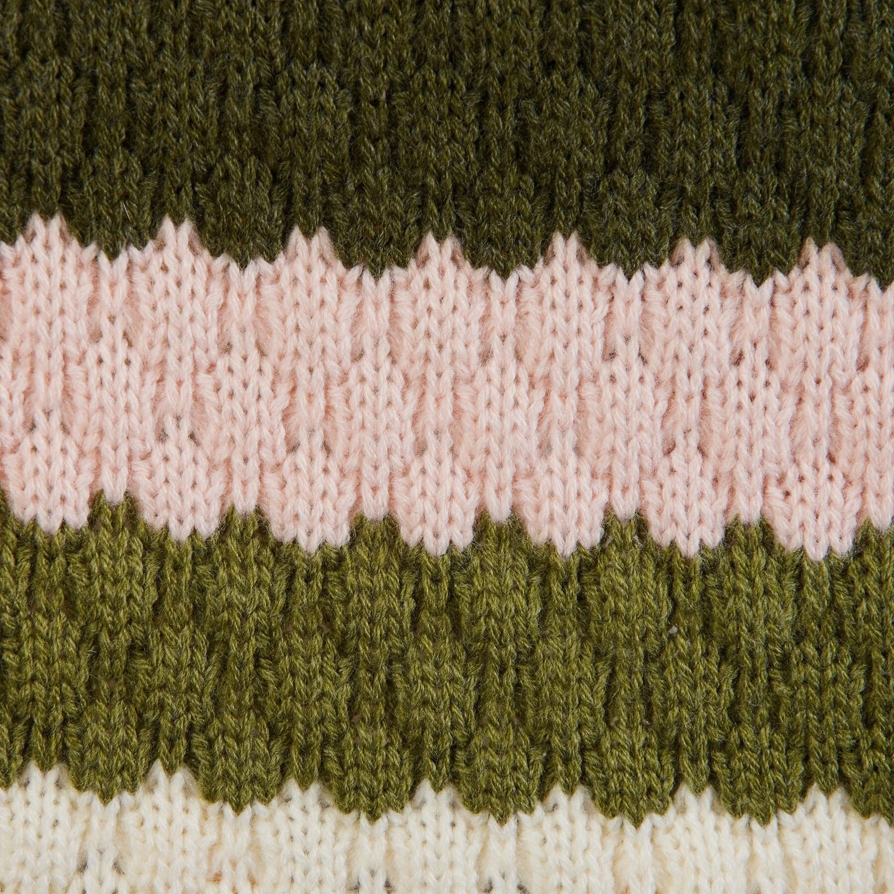 Frisco Bubble Knit Multi Striped Mock Neck Dog & Cat Sweater 6 Frisco Bubble Knit Multi Striped Mock Neck Dog & Cat Sweater - Image 6