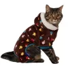 Frisco Cozy Plush Fleece Dog & Cat PJs, Mushrooms