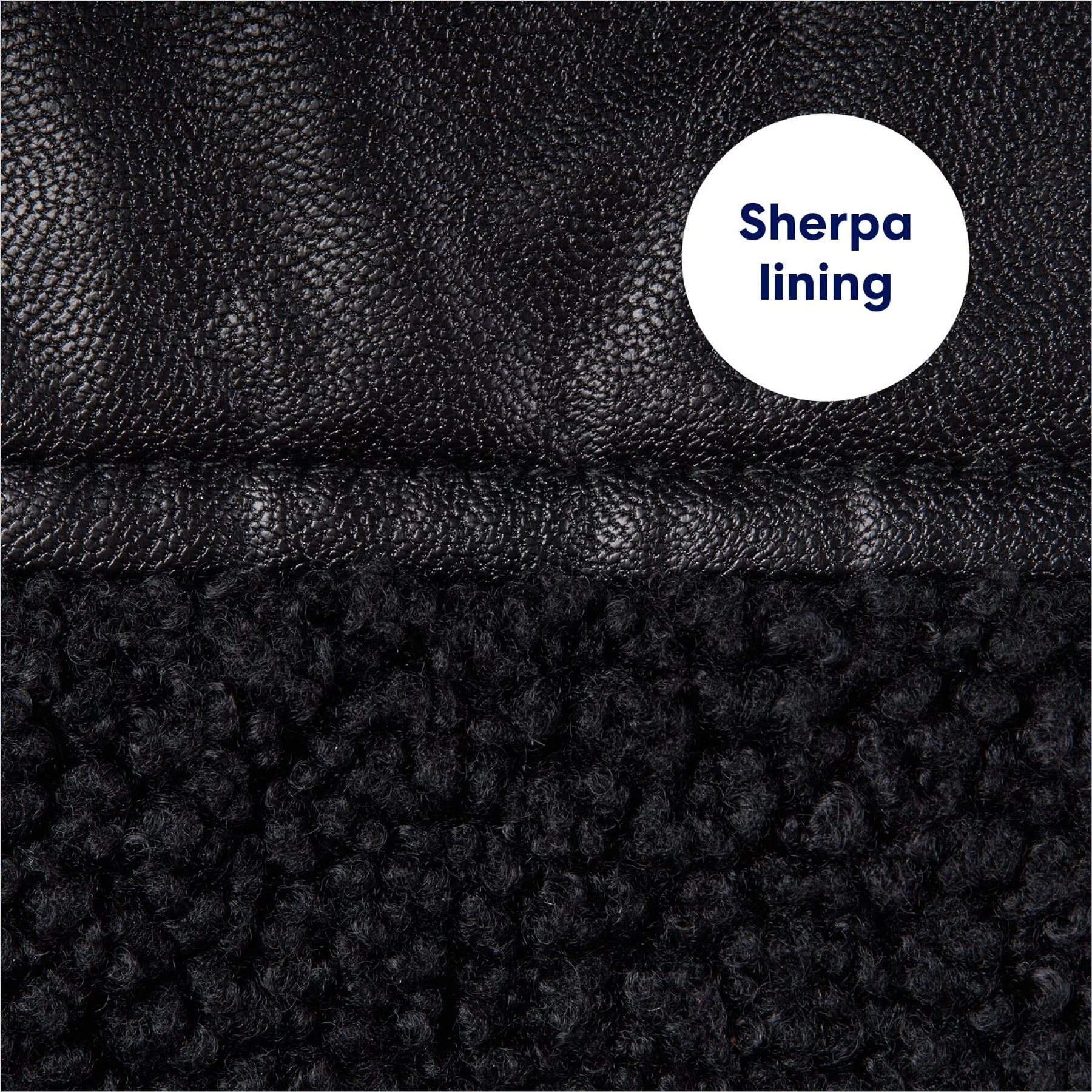 Frisco Medium Weight Faux Leather Dog & Cat Parka With Faux Fur Trimmed Hood, Black 6 Frisco Medium Weight Faux Leather Dog & Cat Parka With Faux Fur Trimmed Hood, Black - Image 6