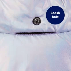 Frisco Heavy Weight Iridescent Quilted Dog & Cat Hooded Puffer Coat -Frisco Shop 720038 PT6. AC SS1800 V1692202672