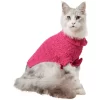 Frisco Ruffle Knit Pointelle Dog & Cat Turtleneck Sweater