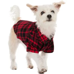Frisco Red Tartan Plaid Dog & Cat Flannel Shirt -Frisco Shop 720790 PT2. AC SS1800 V1703194382
