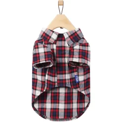 Frisco Red & Blue Plaid Dog & Cat Flannel Shirt -Frisco Shop 720838 PT4. AC SS1800 V1693401030
