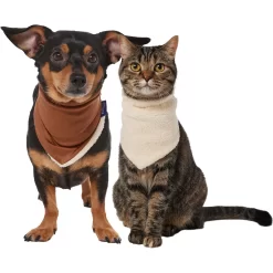 Frisco Reversible Cozy Knit Faux Fur Dog & Cat Pullover Bandana