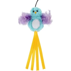 Hartz Delectables Squeeze Up Variety Pack Lickable Cat Treats & Frisco Bird With Feathers Teaser Wand Cat Toy With Catnip -Frisco Shop 737438 PT6. AC SS1800 V1670877994