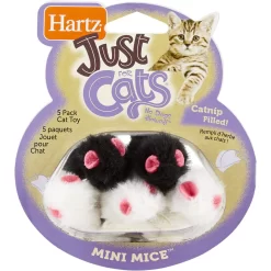 Frisco Natural Catnip & Hartz Just For Cats Mini Mice Cat Toy With Catnip, 5 Count 14 Frisco Natural Catnip & Hartz Just For Cats Mini Mice Cat Toy With Catnip, 5 Count -Frisco Shop 737478 PT5. AC SS1800 V1683212073