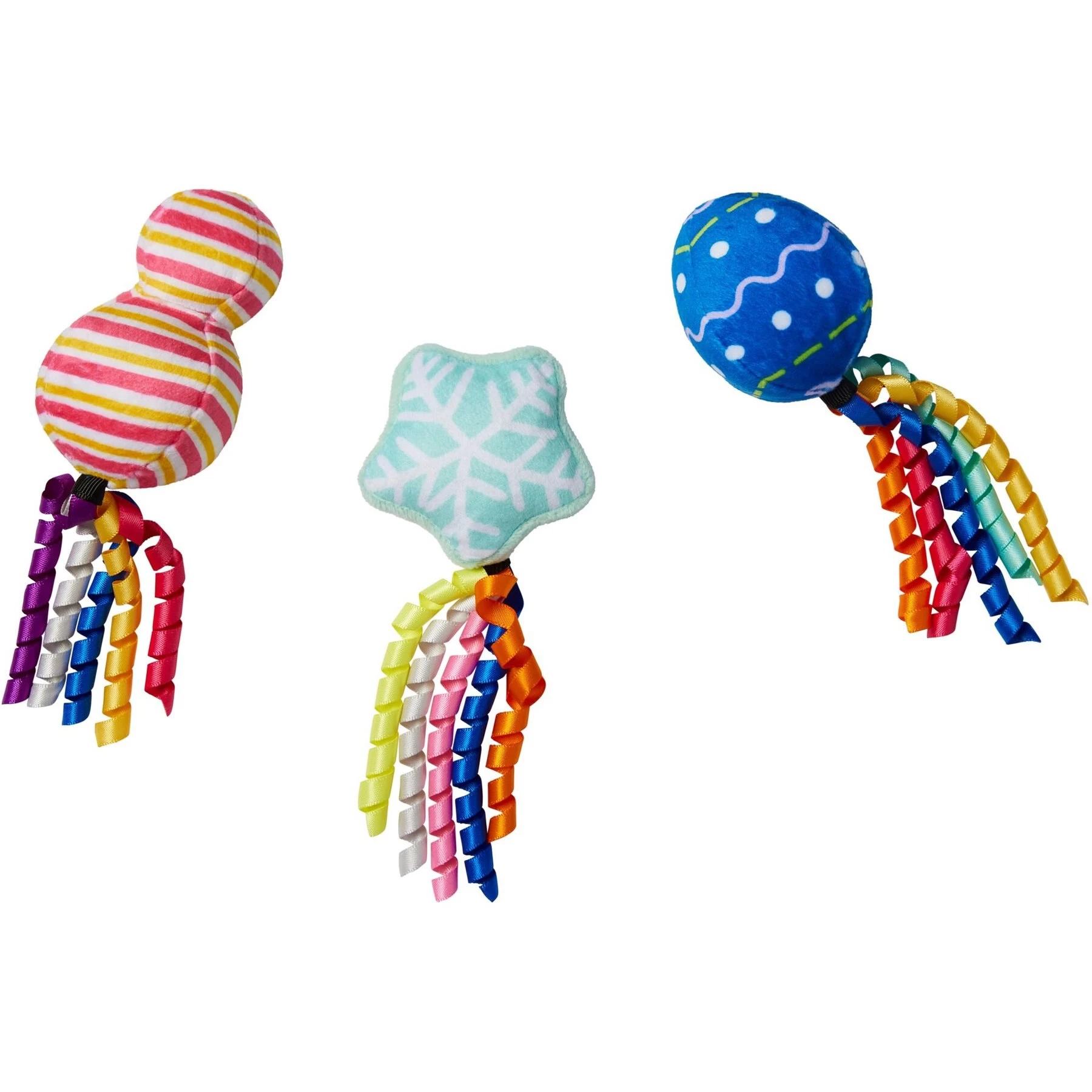 Frisco Holiday Festive Ornaments Plush Cat Toy 1 Frisco Holiday Festive Ornaments Plush Cat Toy