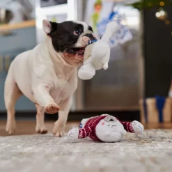 Frisco Holiday Polar Bear Friends Plush Squeaky Dog Toy -Frisco Shop 739822 PT3. AC SS1800 V1695043811