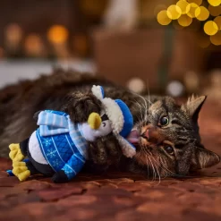 Frisco Holiday Penguin Plush Kicker Cat Toy With Catnip -Frisco Shop 740086 PT3. AC SS1800 V1695043406