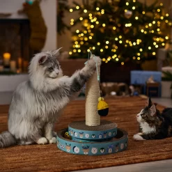 Frisco Holiday Arctic Friends Interactive Scratcher Cat Toy With Catnip -Frisco Shop 740118 PT3. AC SS1800 V1695045711