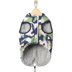 Frisco Medium Weight Urban City Camo Printed Dog & Cat Hooded Coat -Frisco Shop 742358 PT4. AC SS1800 V1693234861