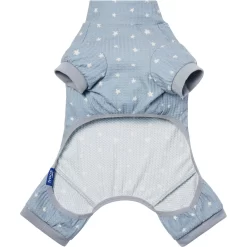 Frisco Cozy Waffle Knit Dog & Cat PJs, Starry Night -Frisco Shop 743134 PT5. AC SS1800 V1692376036