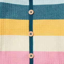 Frisco Cozy Waffle Knit Dog & Cat PJs, Stripe -Frisco Shop 744246 PT6. AC SS1800 V1693233973